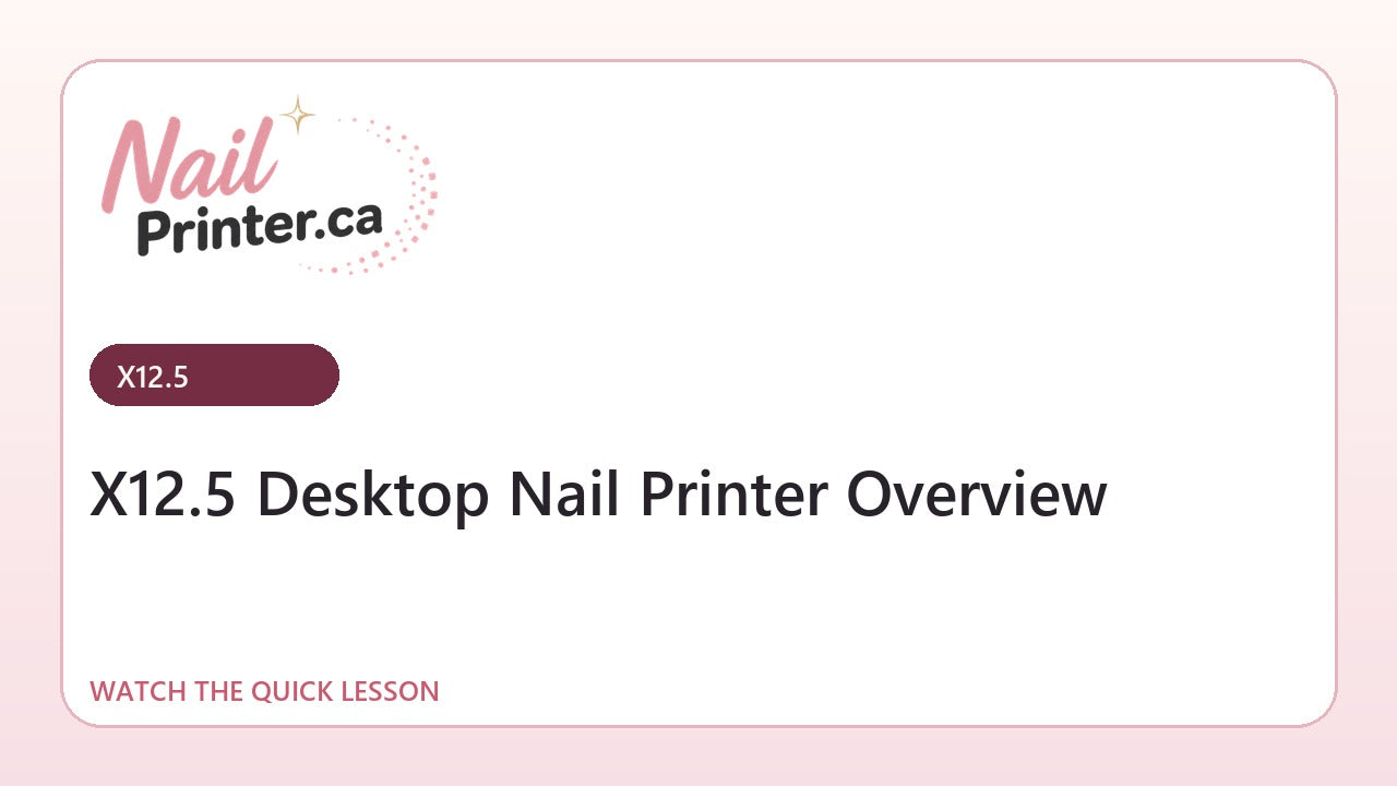 X12.5 nail printer