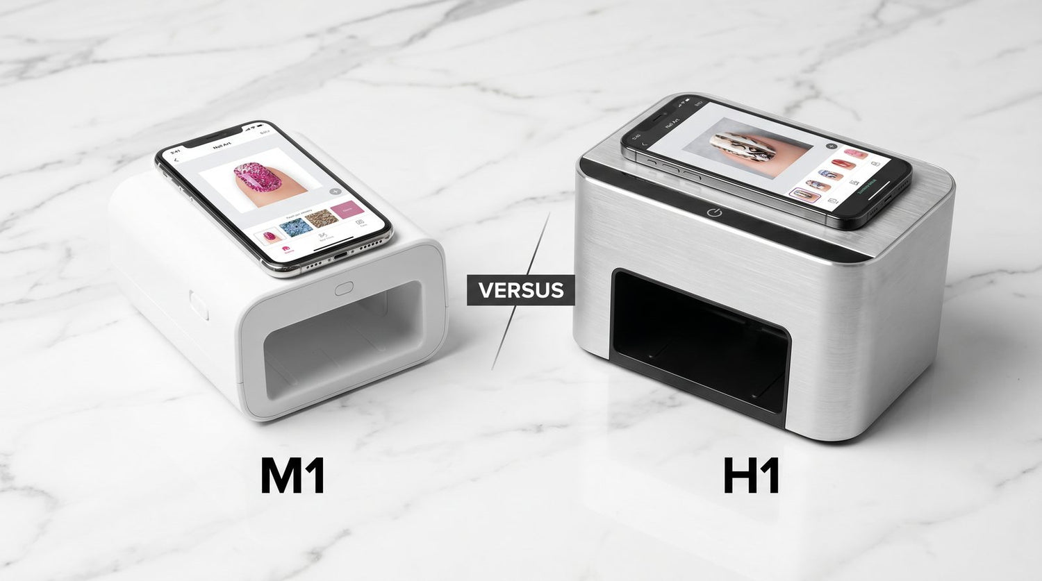 O'2Nails M1 vs. H1: Which Portable Printer Is Right for You? — NailPrinter.ca