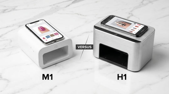 O'2Nails M1 vs. H1: Which Portable Printer Is Right for You? — NailPrinter.ca