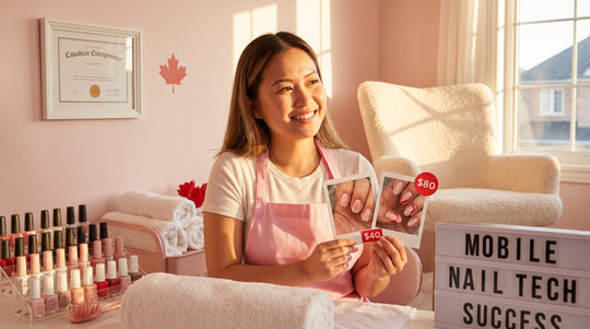 How a Mobile Tech in Calgary Doubled Her Income with the M1 — NailPrinter.ca
