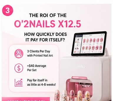 Print speed is the wrong number to buy a nail printer on — capacity and support decide ROI
