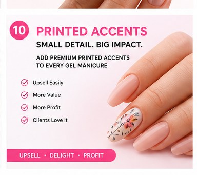 Nail printer versus press-ons and wraps: comparing salon inventory risk and sell-through