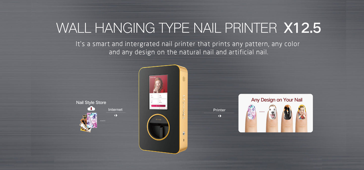 X12.5 in salon — wall-mount lifestyle
