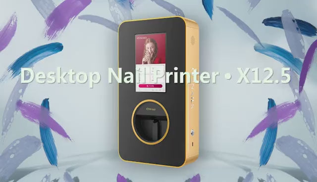O'2Nails X12.5 desktop nail printer overview
