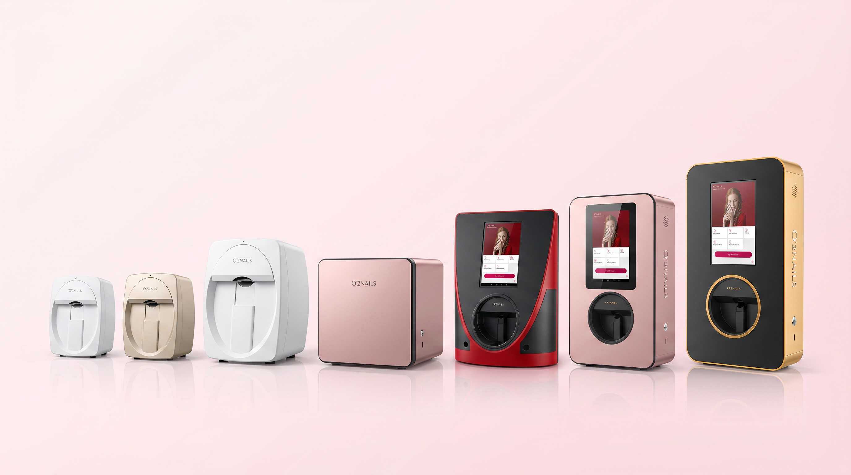 O'2Nails technology — the official lineup